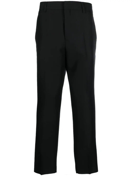  Prada Mid-rise Tailored Trousers - Black 