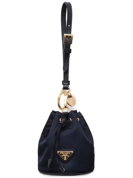  Prada Mini Icon Keychain Charm - Blue 