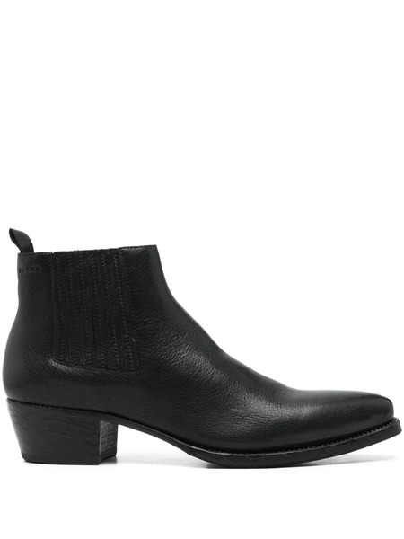  Prada 50mm Pointed-toe Chealsea Boots - Black 