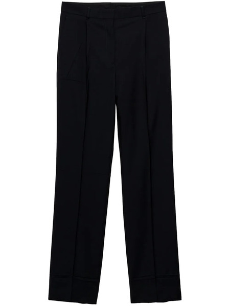  Prada Mohair Tailored Trousers - Blue 