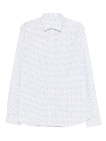 Prada Patterned Shirt - Blue 