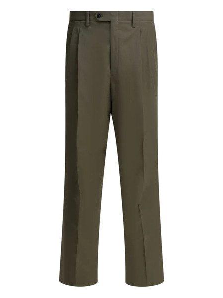  Prada Pleated Trousers - Green 