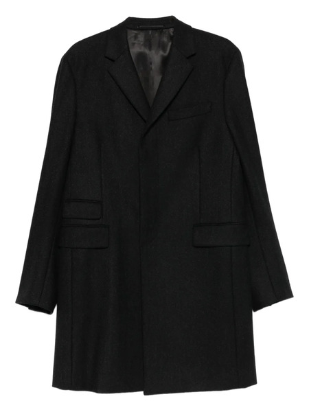  Prada Pocket Buttoned Coat - Grey 