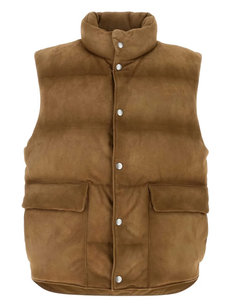  Prada Pocket Lambskin Jacket - Brown 