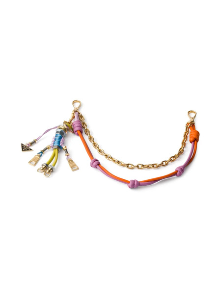  Prada Pop Strings Keychain Charm - Orange 