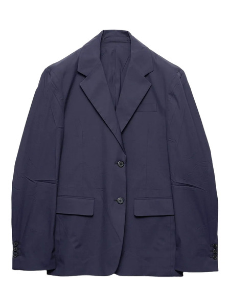  Prada Poplin Blazer - Blue 