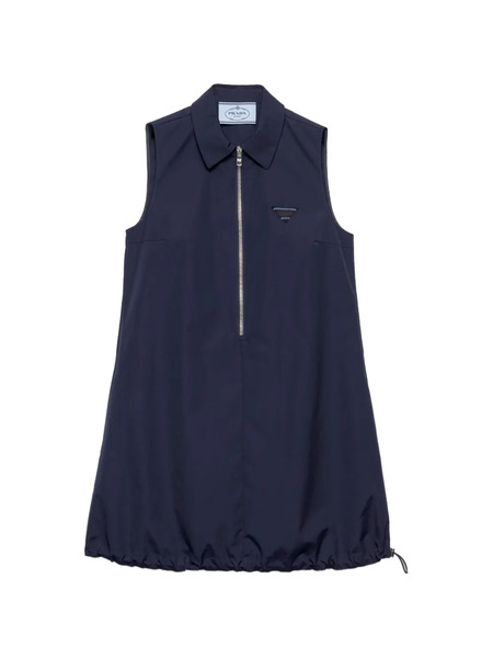 Prada Poplin Mini-dress - Blue 