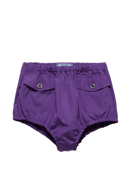  Prada Poplin Shorts - Purple 