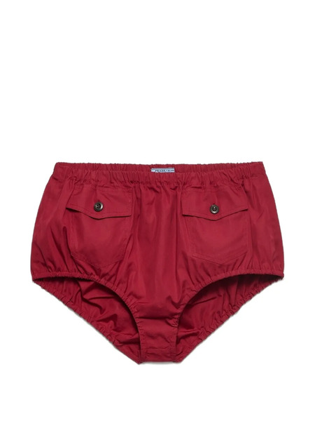 Prada Poplin Shorts - Red 