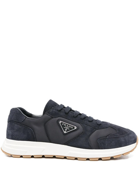  Prada Prax Suede Re-nylon Sneakers - Blue 