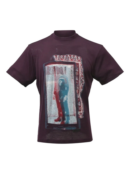  Prada Pre-owned Graphic-print T-shirt - Purple 