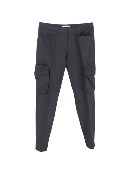  Prada Pre-owned Straight-leg Cargo Pants - Grey 