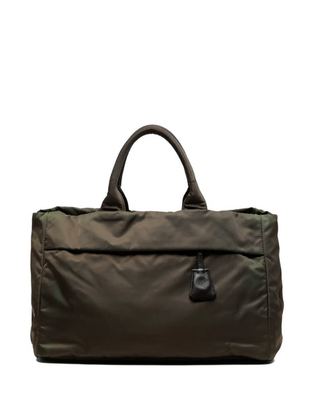  Prada Pre-owned 2000-2025 Tessuto Reversible Tote Bag - Brown 