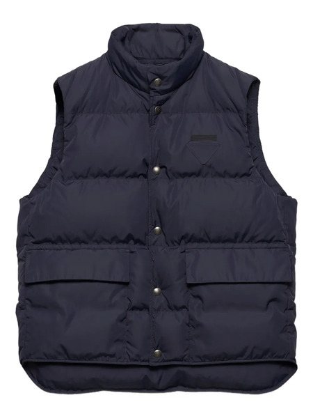  Prada Puffer Gilet - Blue 