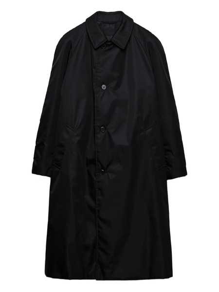  Prada Raglan-sleeve Coat - Black 
