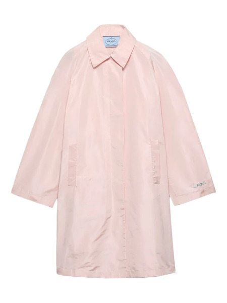  Prada Raglan-sleeves Coat - Pink 