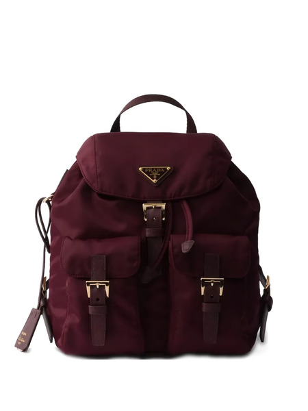  Prada Re-edition 1978 Re-nylon Drawstring Backpack - Red 