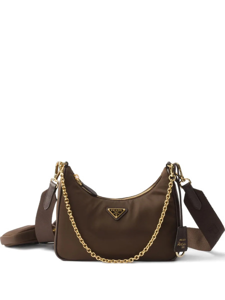  Prada Re-edition 2005 Shoulder Bag - Brown 