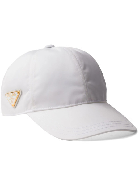  Prada Re-nylon Baseball Cap - White 