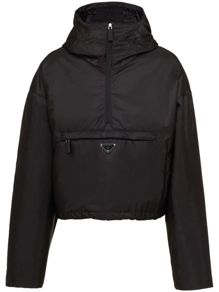  Prada Re-nylon Blouson Jacket - Black 