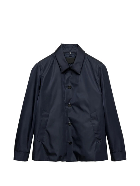  Prada Re-nylon Blouson Jacket - Blue 