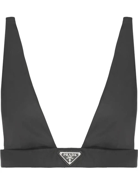  Prada Re-nylon Bralette - Black 