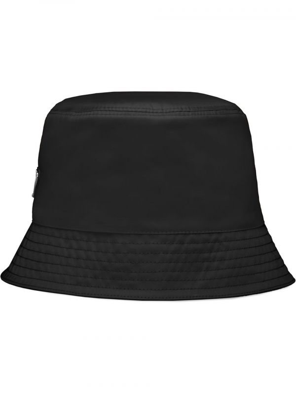  Prada Re-nylon Bucket Hat - Black 