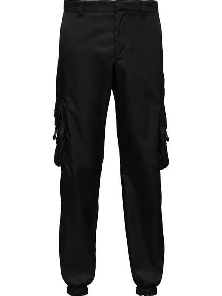  Prada Re-nylon Cargo Pants - Black 