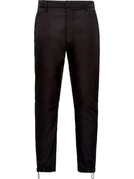  Prada Re-nylon Cropped Trousers - Black 