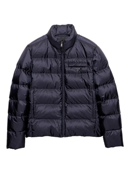 Prada Re-nylon Down Jacket - Blue 