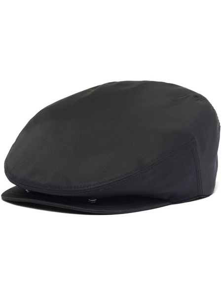  Prada Re-nylon Flat Hat - Black 