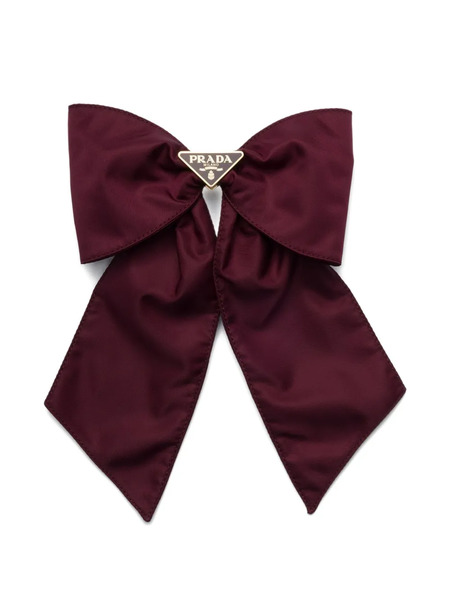  Prada Re-nylon Hair Clip - Red 