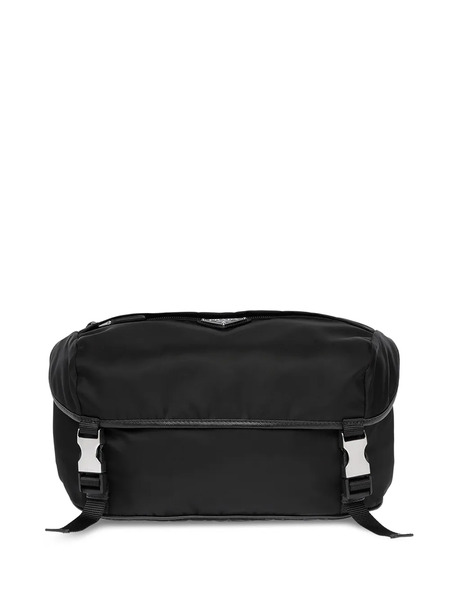  Prada Re-nylon Messenger Bag - Black 
