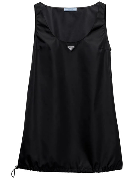  Prada Re-nylon Mini-dress - Black 