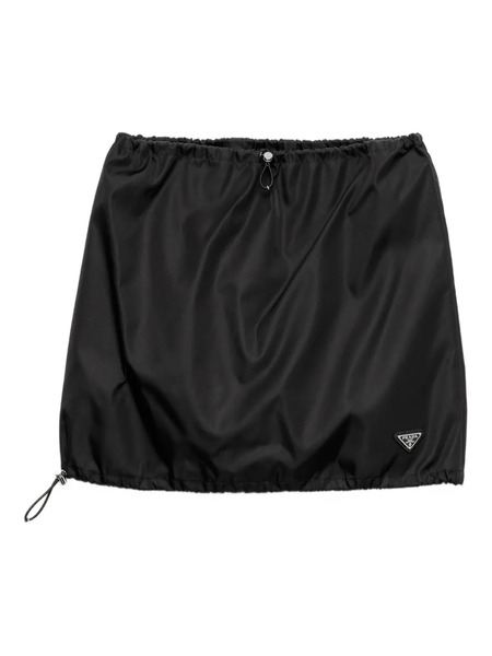  Prada Re-nylon Mini Skirt - Black 