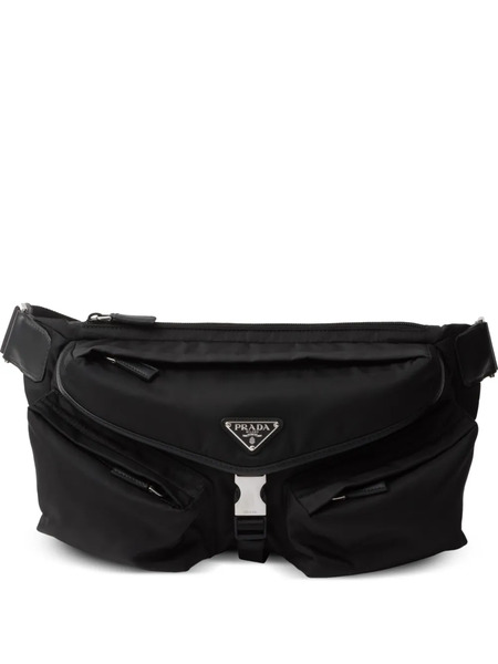  Prada Re-nylon Multi-pocket Belt Bag - Black 