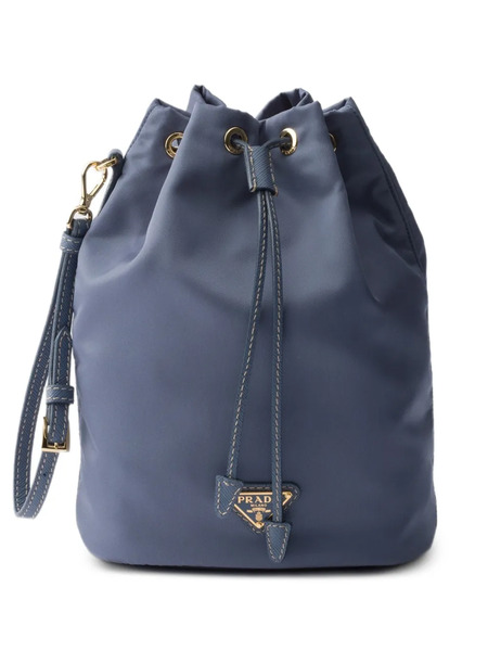  Prada Re-nylon Pouch - Blue 