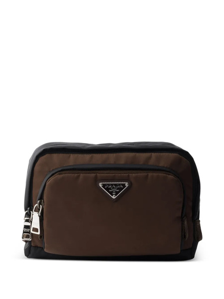  Prada Re-nylon Pouch - Brown 