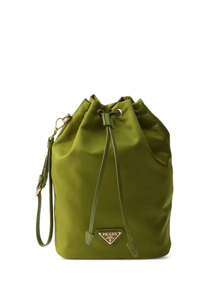  Prada Re-nylon Pouch - Green 
