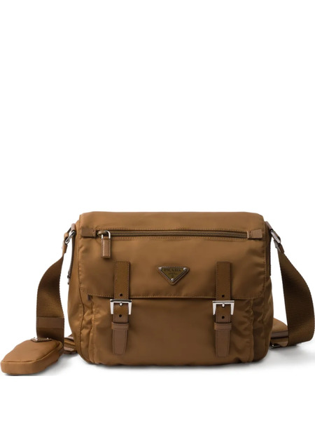  Prada Re-nylon Shoulder Bag - Brown 