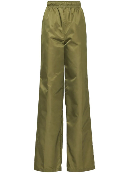  Prada Re-nylon Straight-leg Trousers - Green 