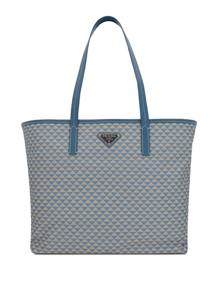  Prada Re-nylon Tote Bag - Blue 