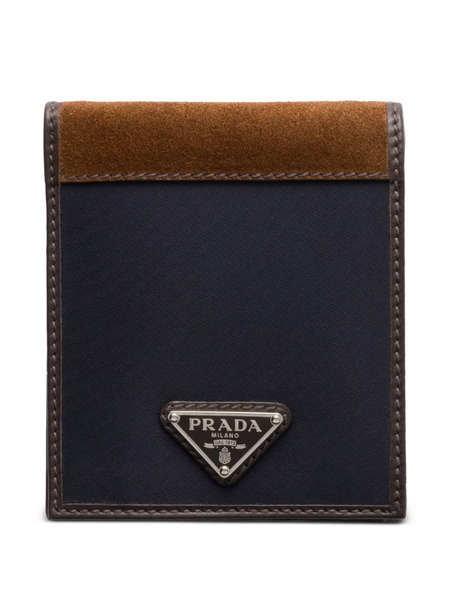  Prada Re-nylon Wallet - Blue 