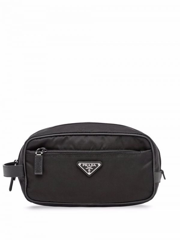  Prada Re-nylon Wash Bag - Black 