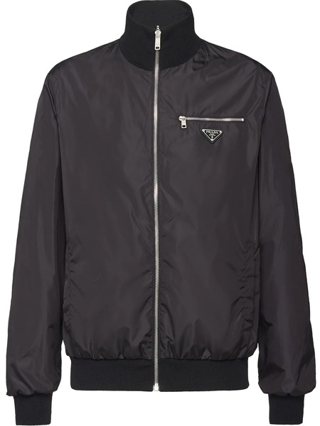  Prada Reversible Bomber Jacket - Black 