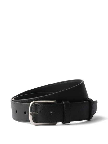  Prada Saffiano Leather Belt - Black 
