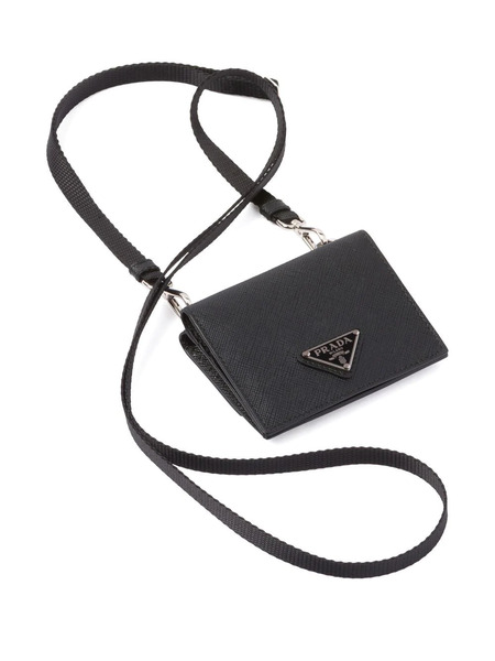  Prada Saffiano Leather Cardholder - Black 