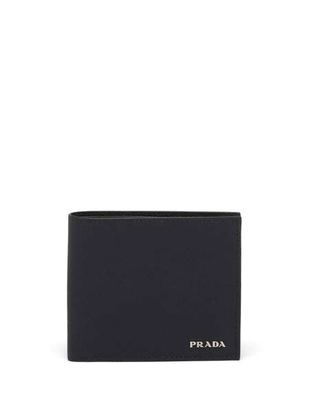  Prada Saffiano-leather Wallet - Black 