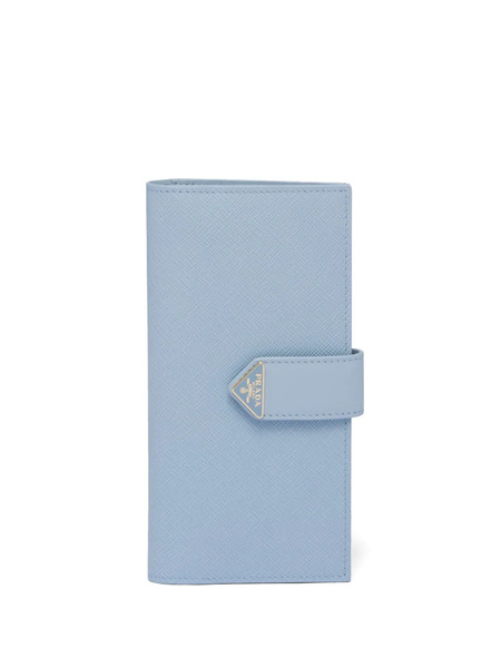 Prada Saffiano Leather Wallet - Blue 