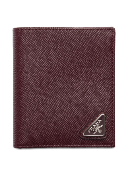  Prada Saffiano Leather Wallet - Red 